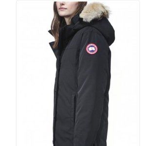 Canada Goose Black Parka with Fur Trim